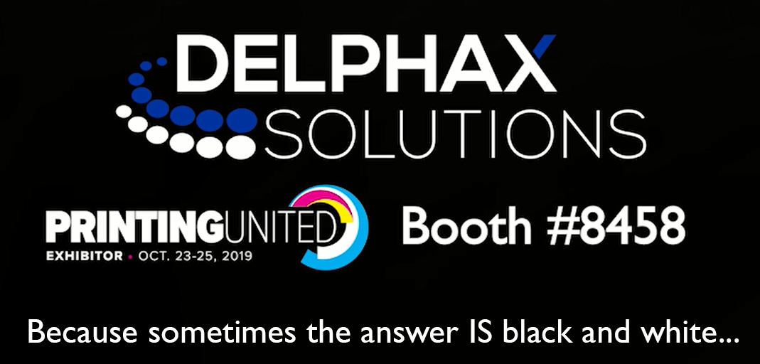 Delphax Solutions Inc. to Exhibit at PRINTING United 2019